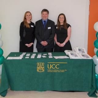 Laura Lynch, Dr Simon Woodworth and Dr Yvonne O’Connor