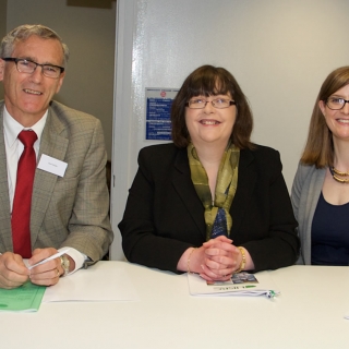 Prof. Ciaran Murphy, Prof Anita Maguire & HISRC Co-Directors