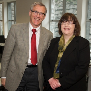 Prof. Ciaran Murphy and Prof. Anita Maguire